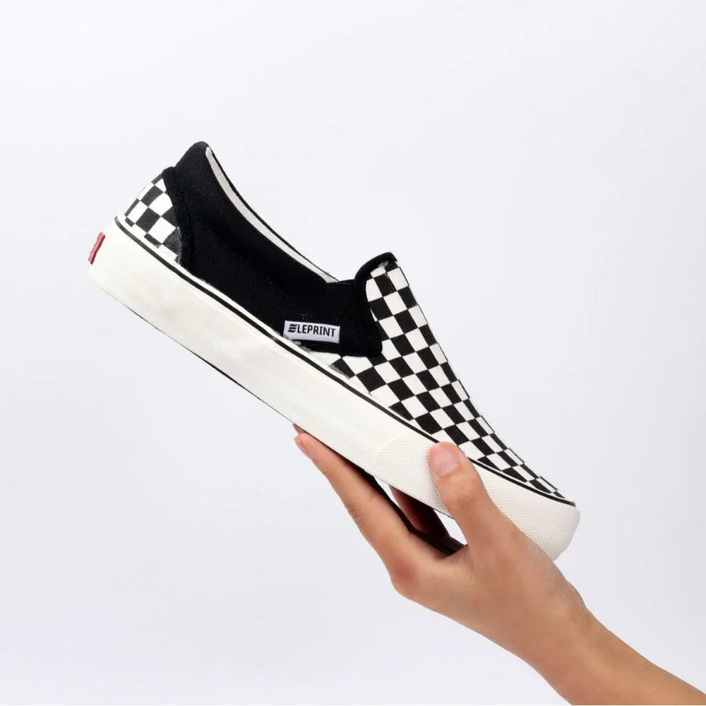 CLIONA™ - Classic Slip-On Checkered Uni-Sex Footwear - MABEL LONDON
