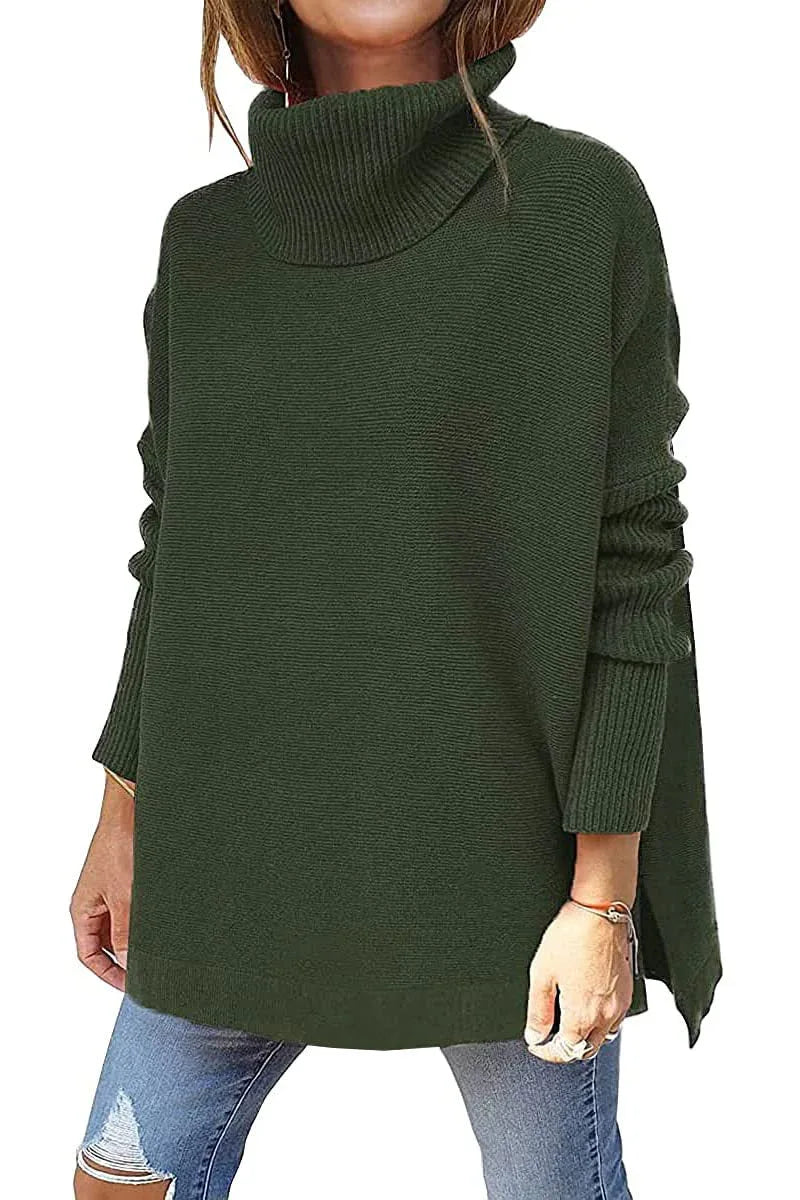 SORA™ - Modern Turtleneck Jumper - MABEL LONDON