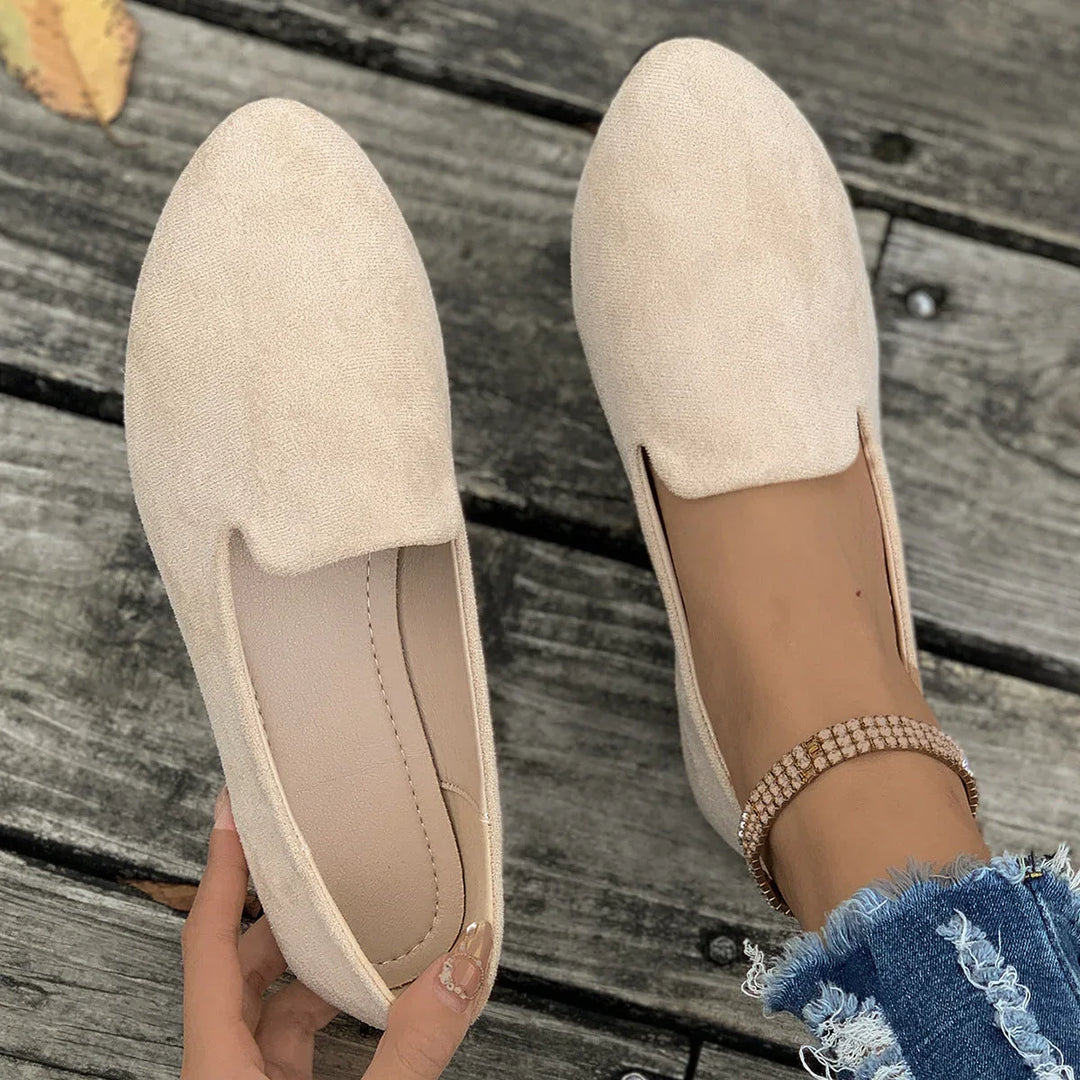 JANELLE™ – Casual Comfortable Pointed-Toe Flats - MABEL LONDON