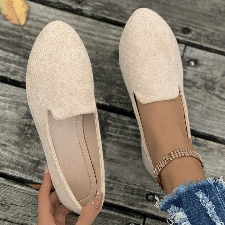 JANELLE™ – Casual Comfortable Pointed-Toe Flats - MABEL LONDON