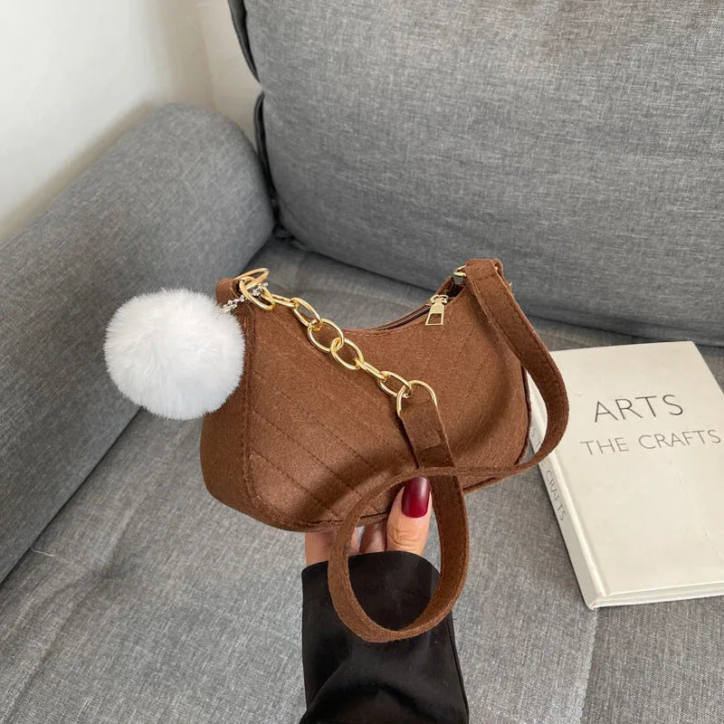 PAULA™ – Elegant Retro Shoulder Bag - MABEL LONDON