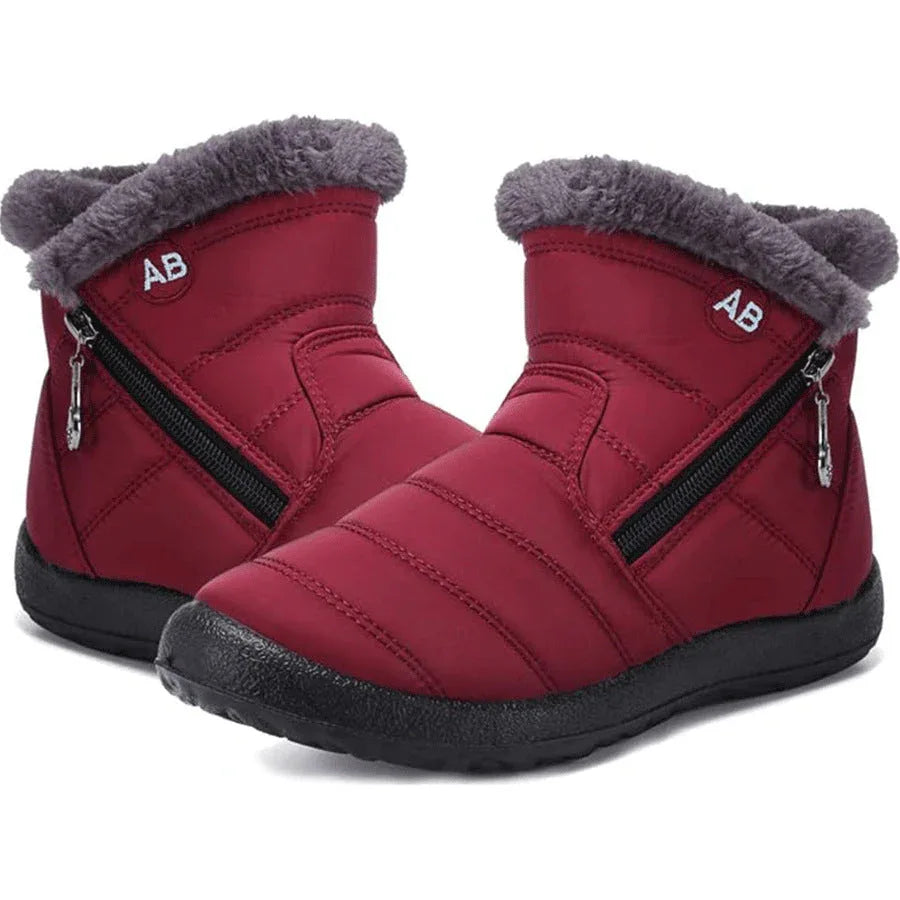 ROWAN™ - Warm Fur Lined Waterproof Winter Boots - MABEL LONDON