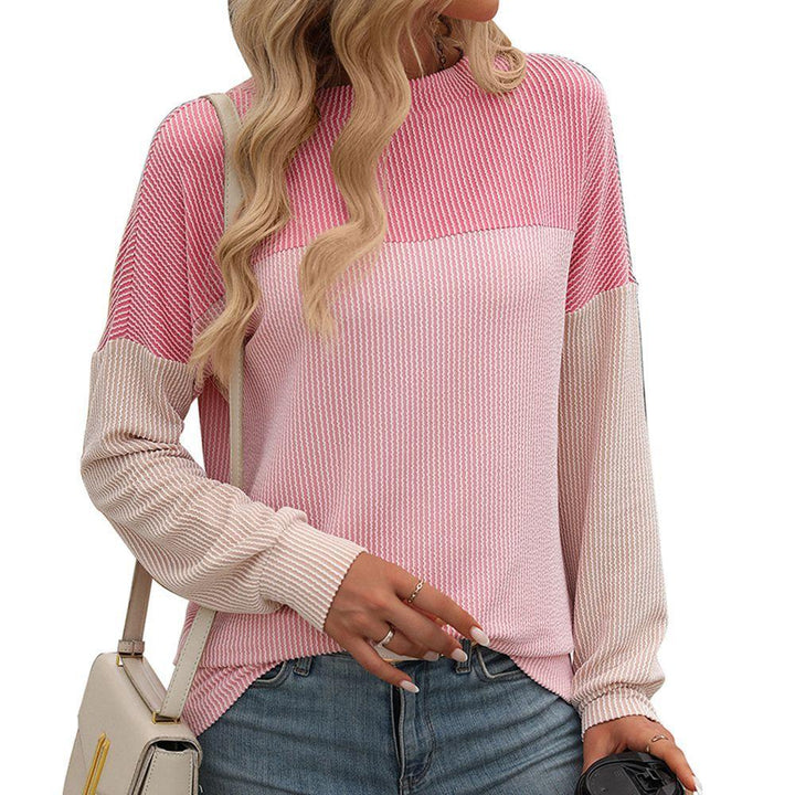 ALYSSA™ - Comfy Crewneck Long Sleeve Sweatshirt - MABEL LONDON
