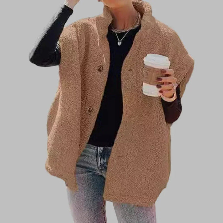 RANJANA™ - Casual Sleeveless Lightweight Fuzzy Vest - MABEL LONDON