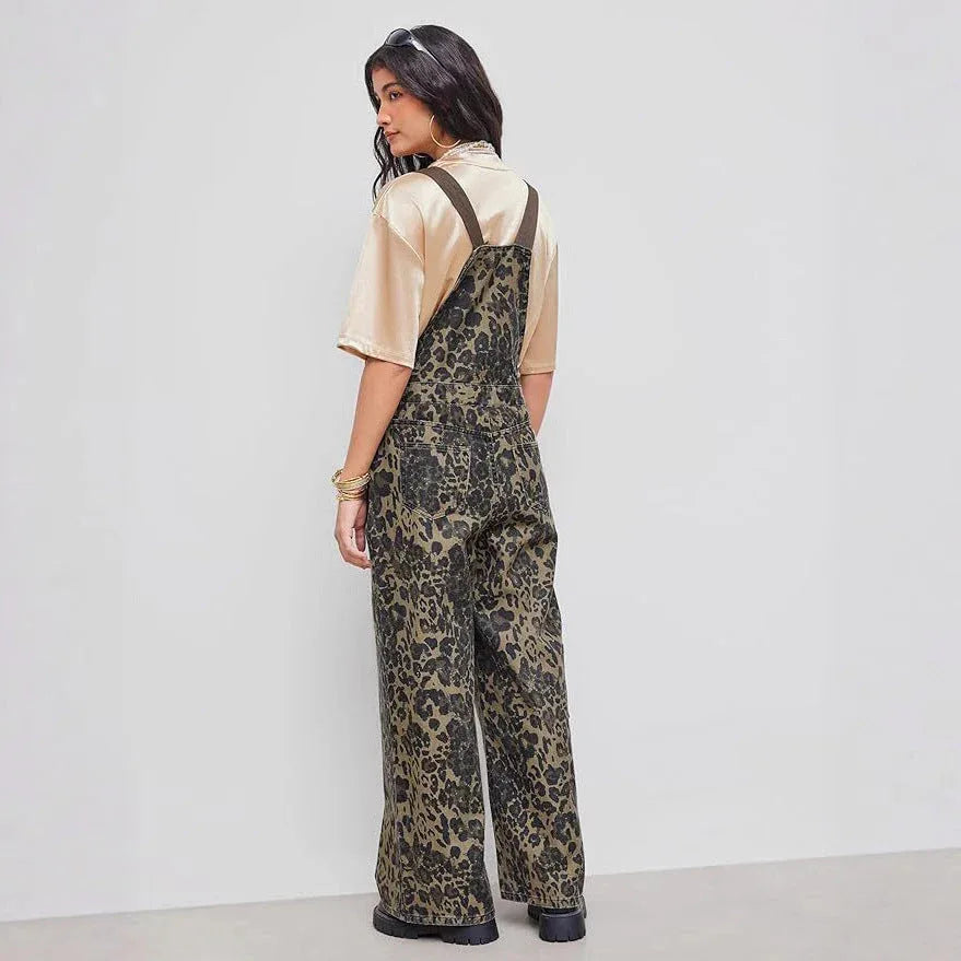 BLANCA™ – Retro Statement Wide-Leg Leopard Jumpsuit - MABEL LONDON
