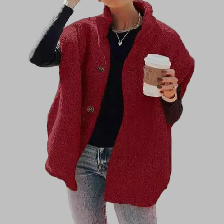 RANJANA™ - Casual Sleeveless Lightweight Fuzzy Vest - MABEL LONDON