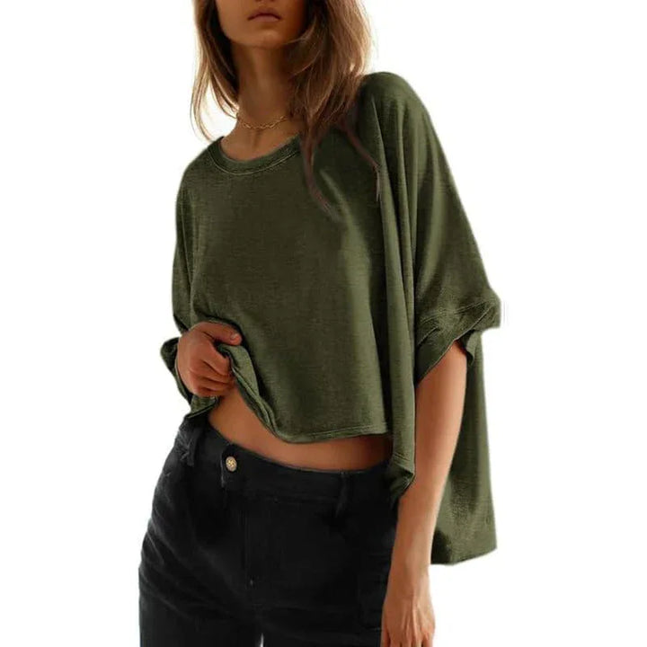 JOLI™ – Classic Oversized Loose-Fit Tee - MABEL LONDON