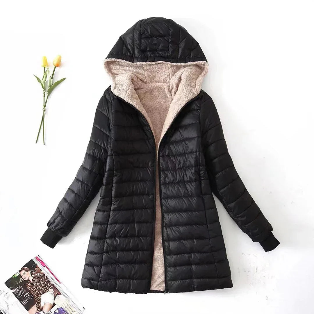 VICKY™ - Cozy Fleece-Lined Puffer Jacket - MABEL LONDON