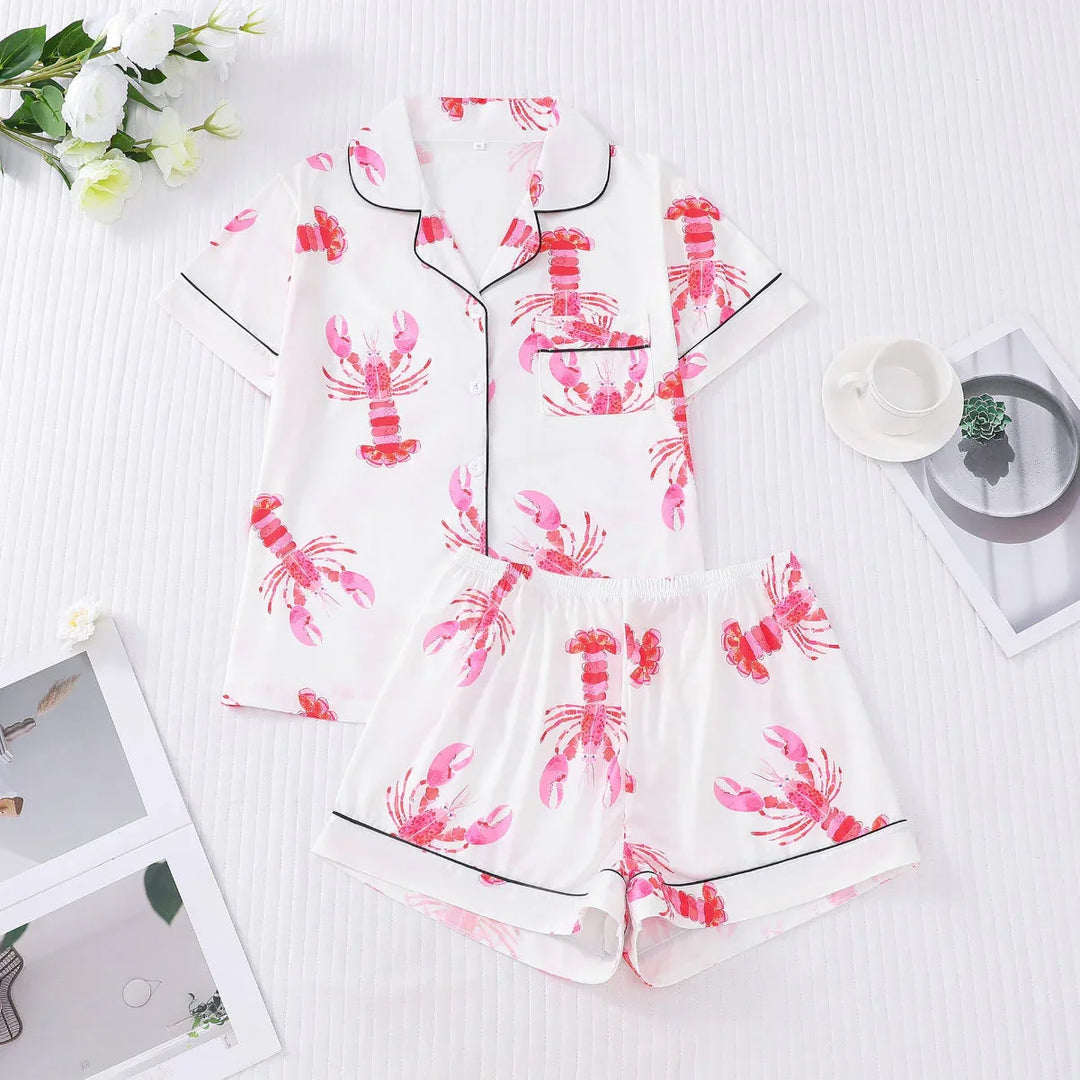 PIPER™ - Lightweight Button-Front Lounge Co-Ord - MABEL LONDON