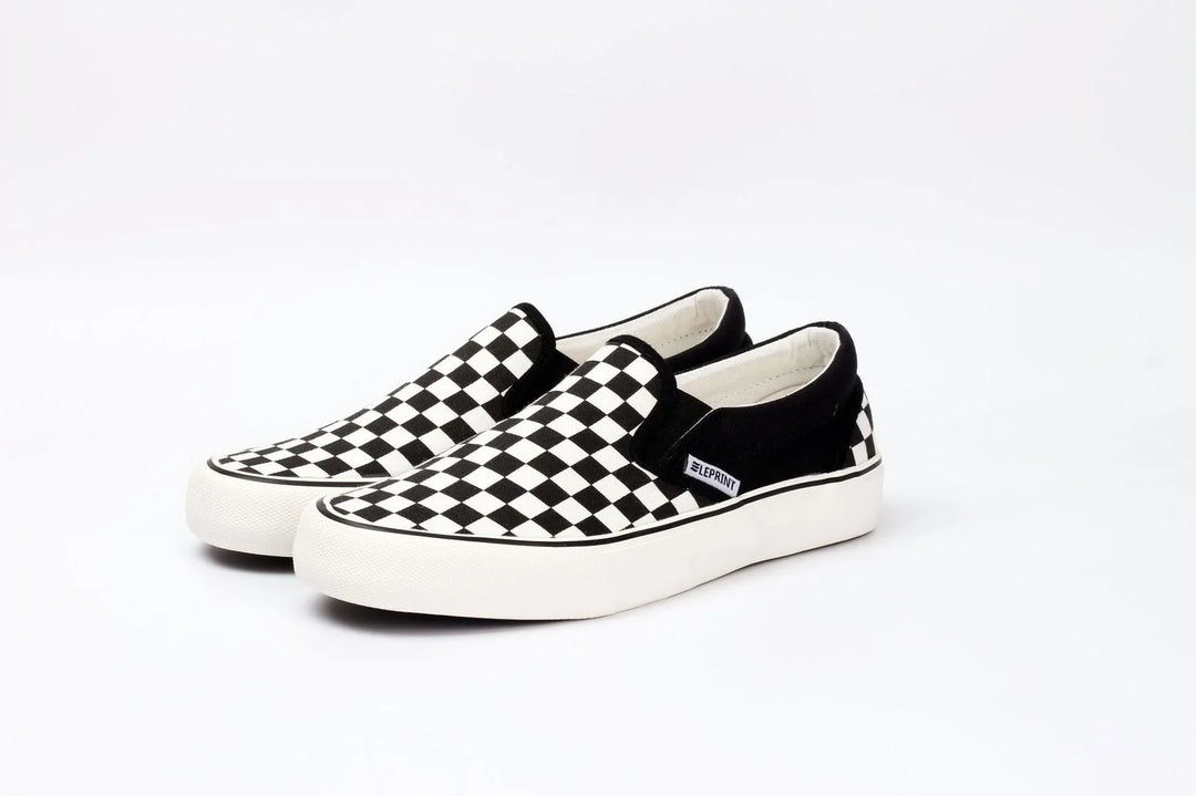 CLIONA™ - Classic Slip-On Checkered Uni-Sex Footwear - MABEL LONDON