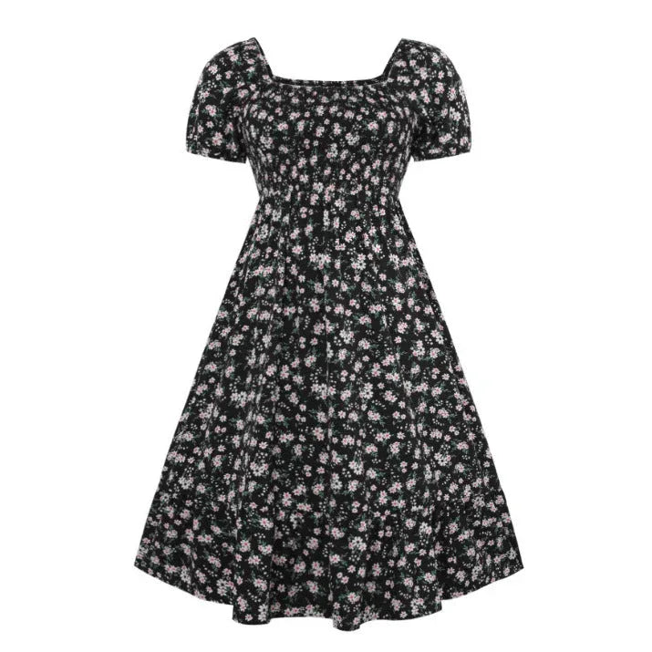 JOSIANE™- Romantic Floral Dress - MABEL LONDON