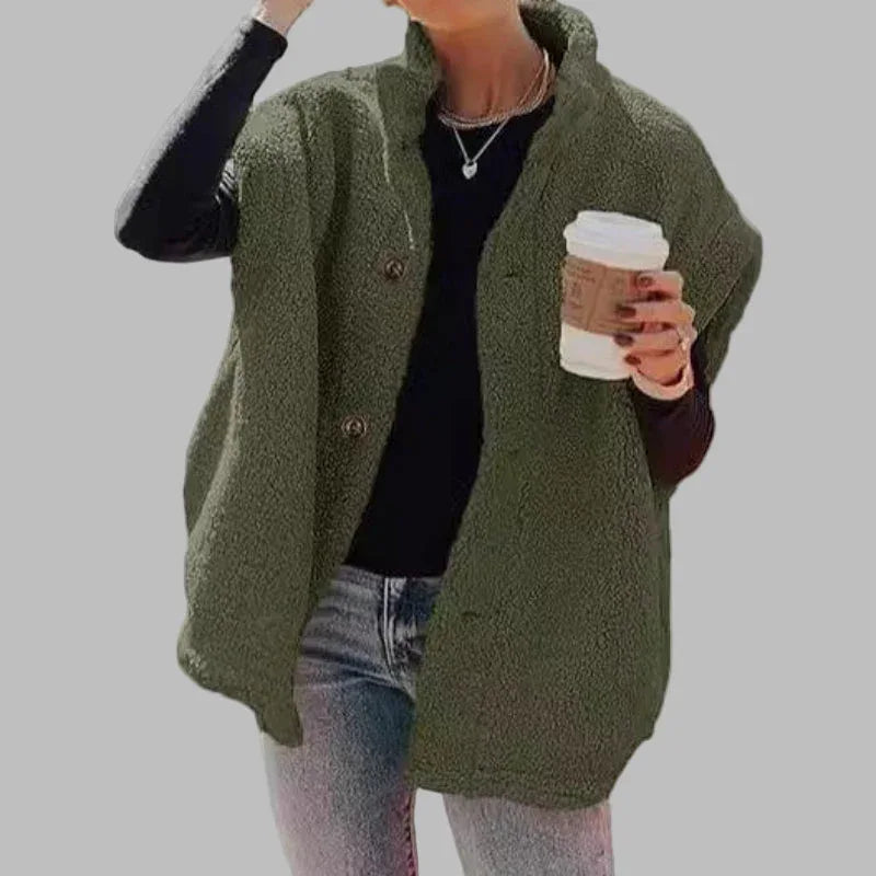 RANJANA™ - Casual Sleeveless Lightweight Fuzzy Vest - MABEL LONDON