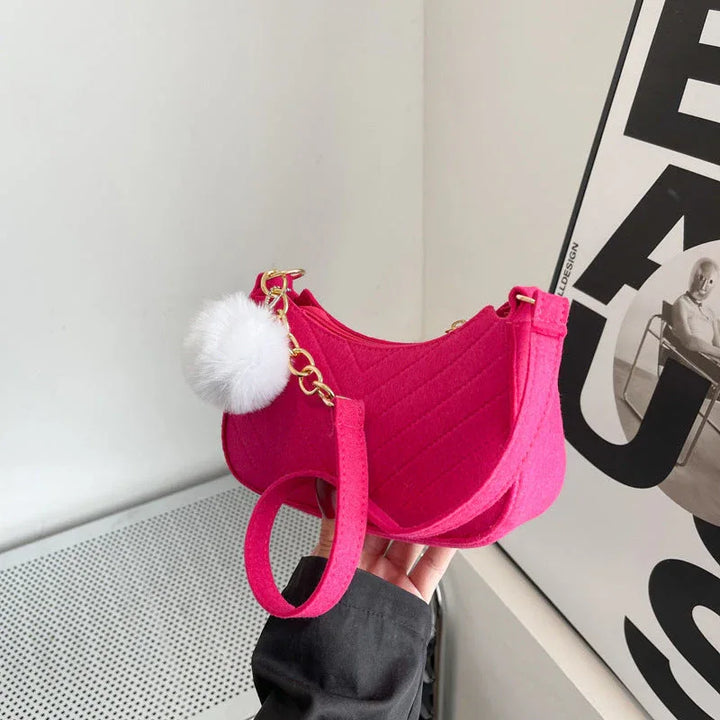 PAULA™ – Elegant Retro Shoulder Bag - MABEL LONDON