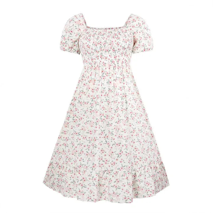 JOSIANE™- Romantic Floral Dress - MABEL LONDON