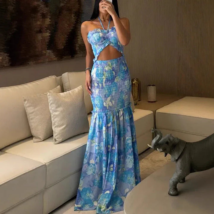 LIVARA™ – Classy Ruffle Hem Mermaid Dress - MABEL LONDON