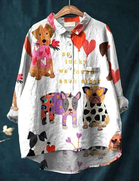 LALA™ - Dog Art Shirt - MABEL LONDON