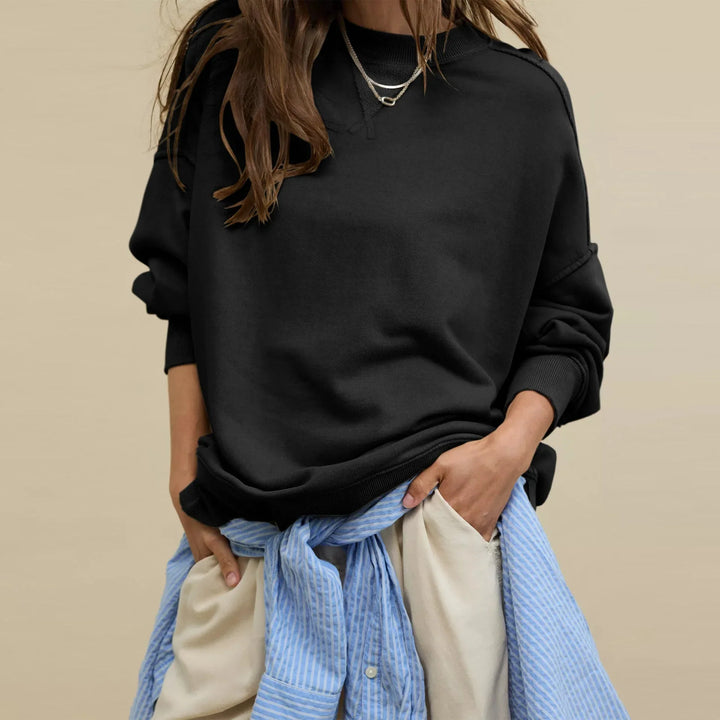 ANNE™ – Relaxed Fit Classic Sweatshirt - MABEL LONDON
