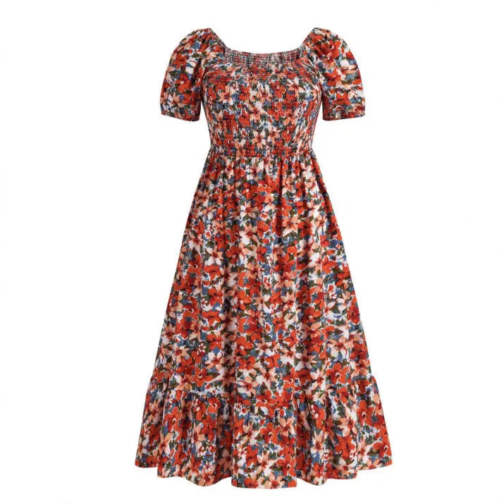 JOSIANE™- Romantic Floral Dress - MABEL LONDON