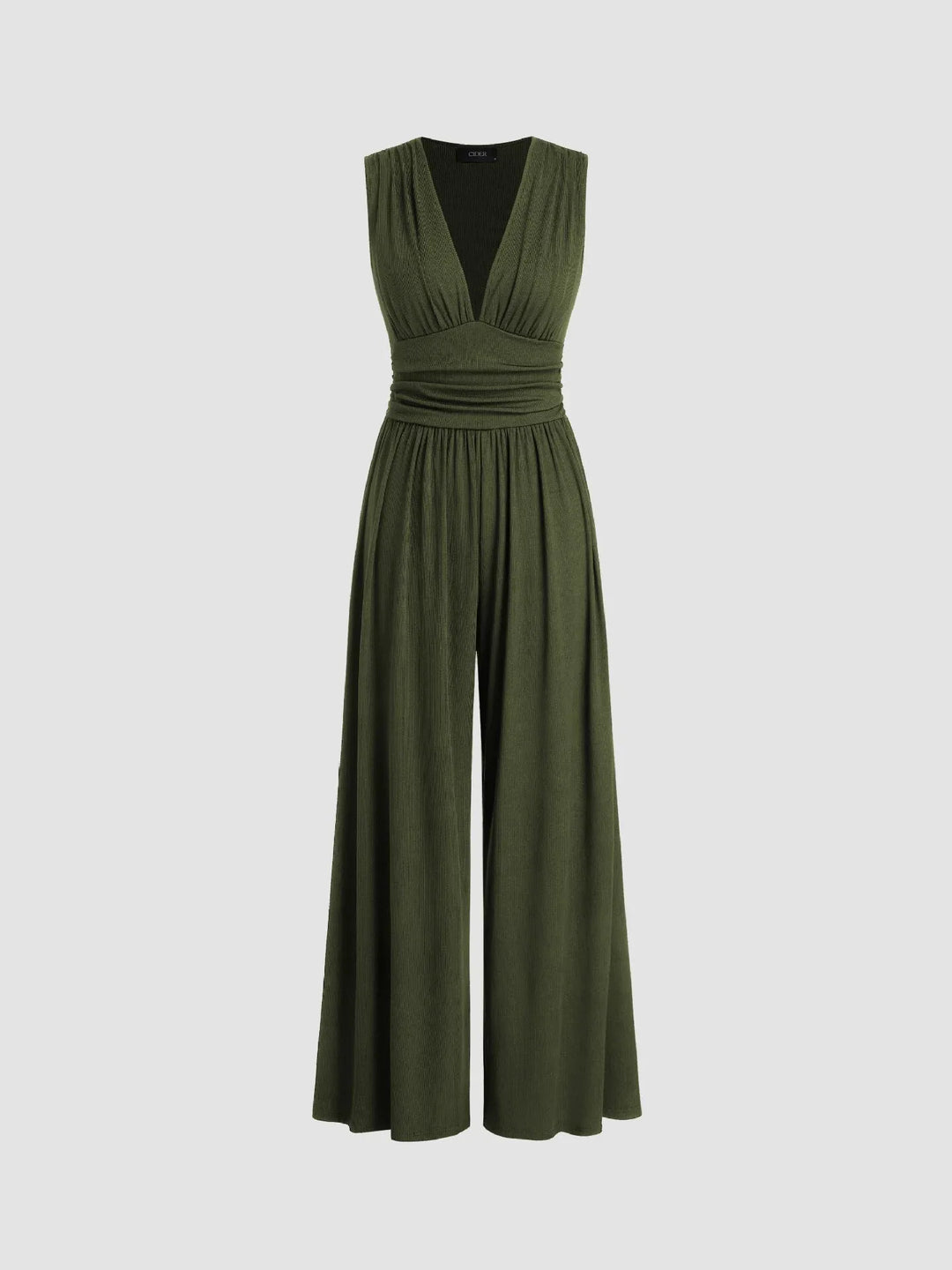 CHARITY – Chic Sleeveless Wide-Leg Jumpsuit - MABEL LONDON