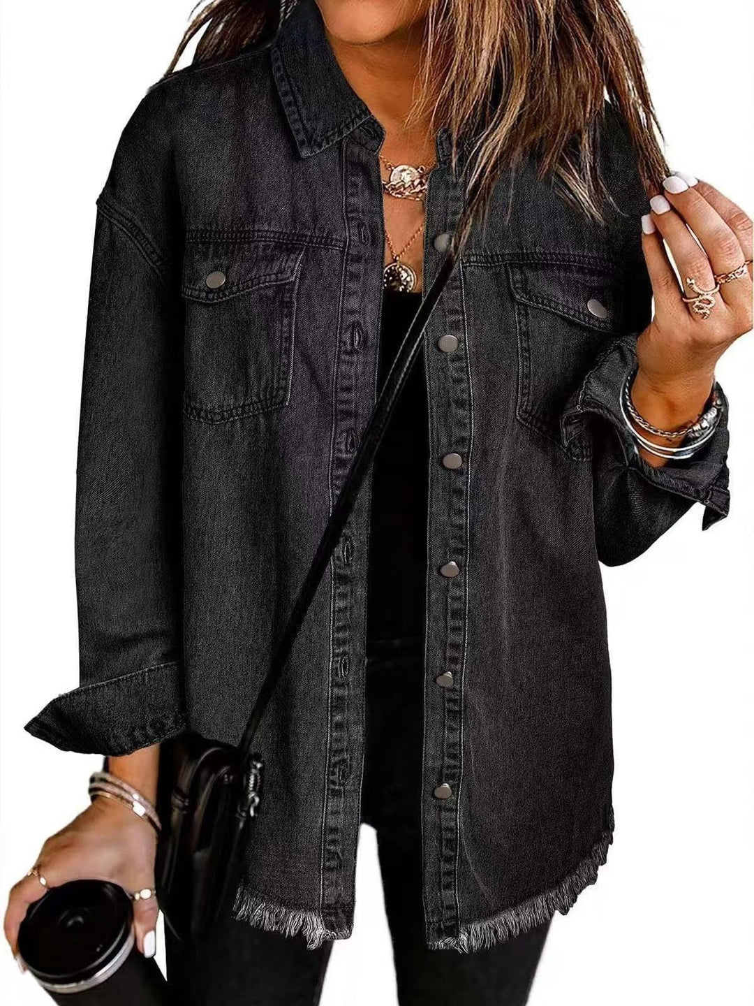 ROXANE™ - Classic Everyday Denim Jacket - MABEL LONDON
