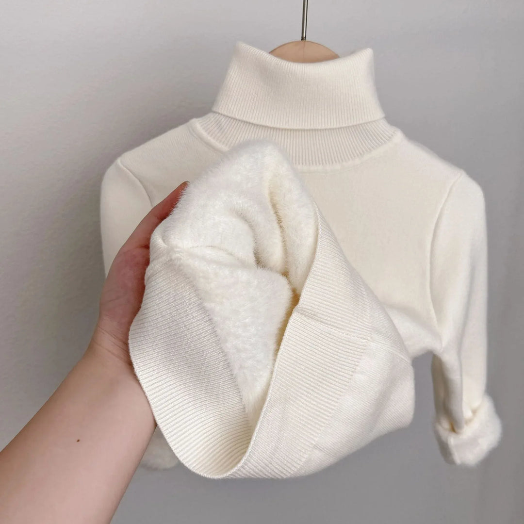 LUMI™ - Fleece-Lined Knit Sweater - MABEL LONDON