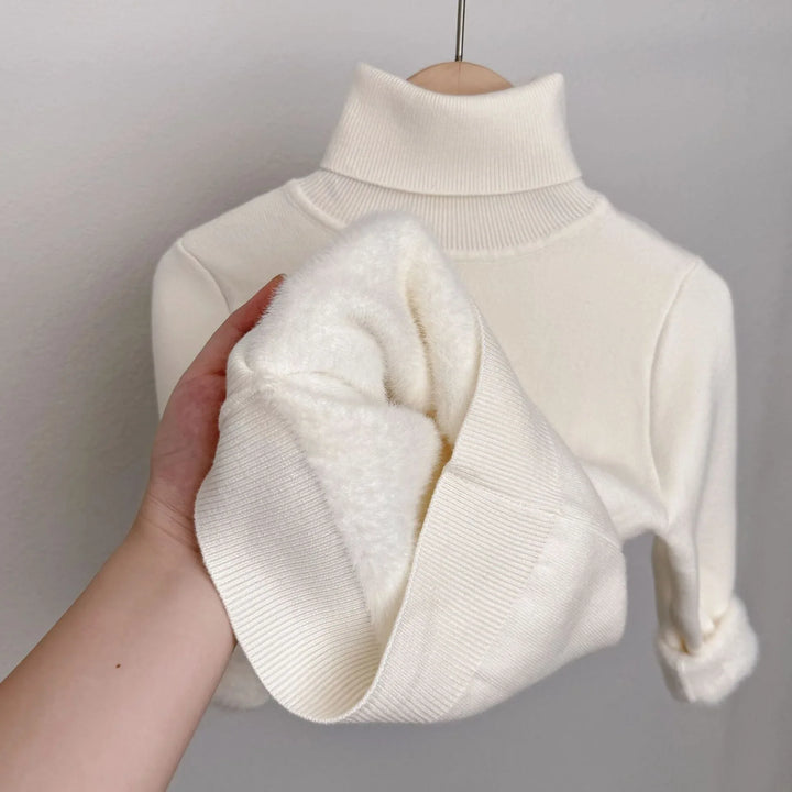 LUMI™ - Fleece-Lined Knit Sweater - MABEL LONDON