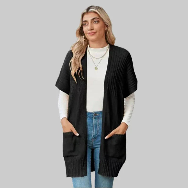 BREE™ - Lightweight Open-Front Knit Cardigan - MABEL LONDON