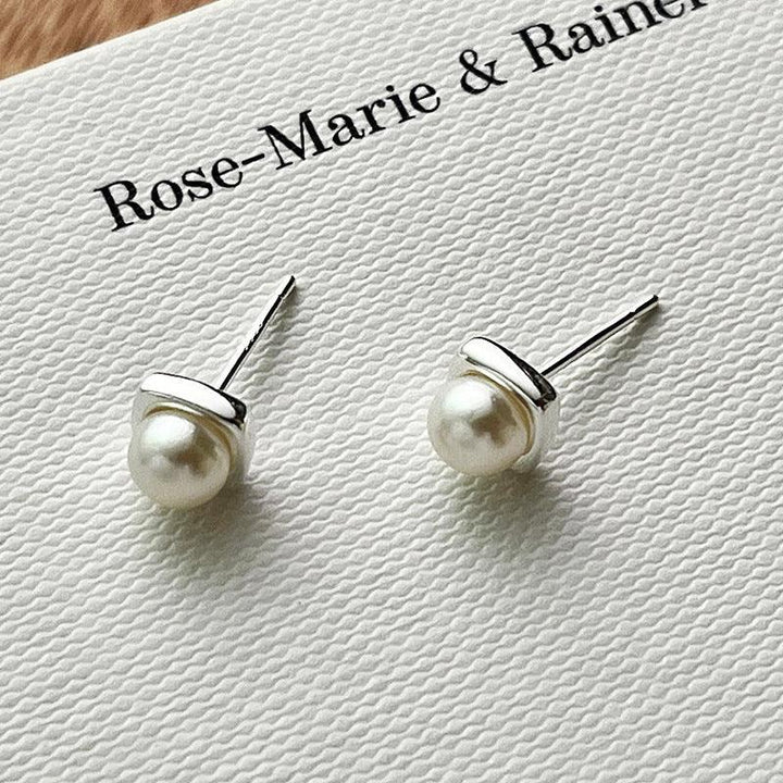 Freshwater Pearl Drop Earrings - MABEL LONDON