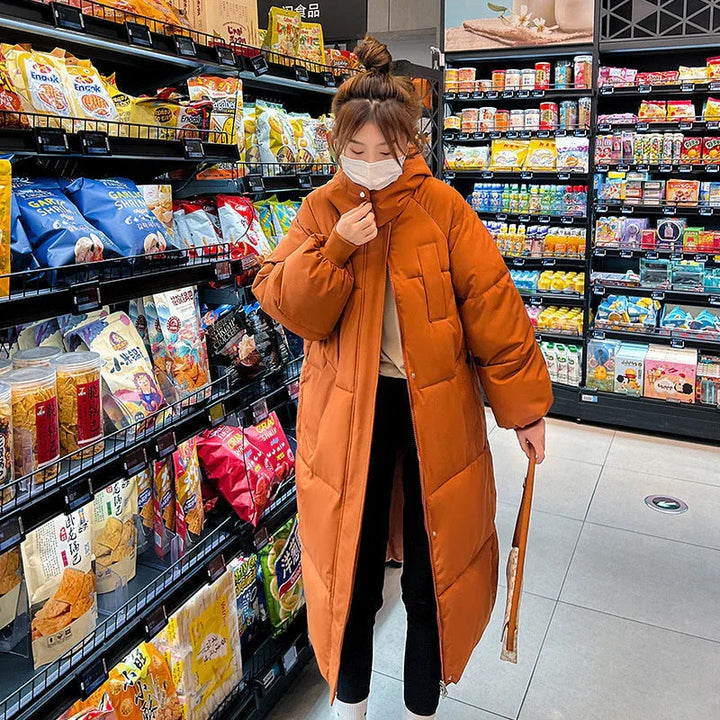 GIGATY™ - Classic Hooded Long Puffer Coat - MABEL LONDON