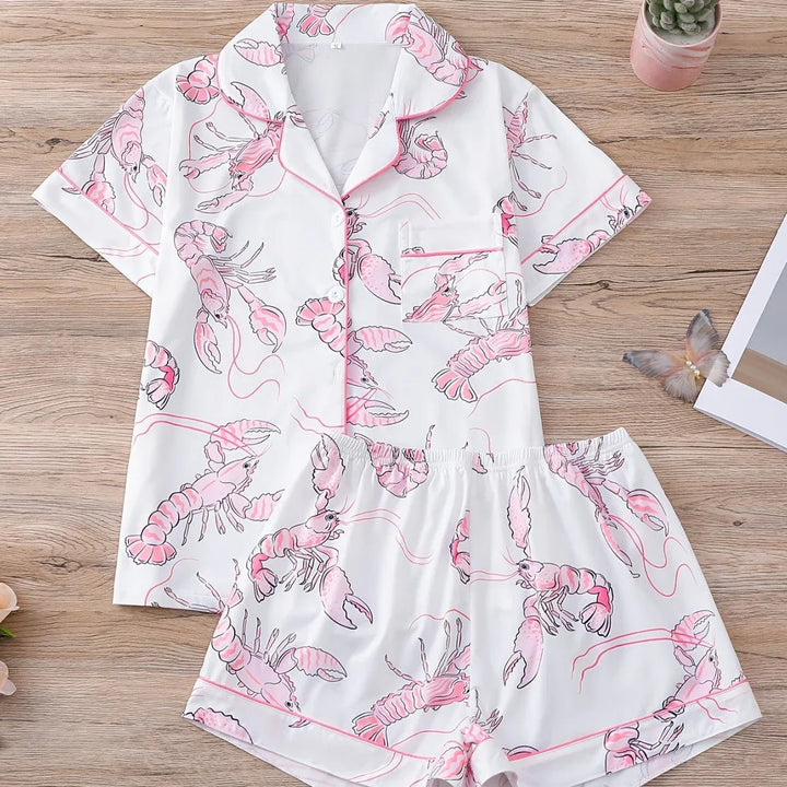 PIPER™ - Lightweight Button-Front Lounge Co-Ord - MABEL LONDON