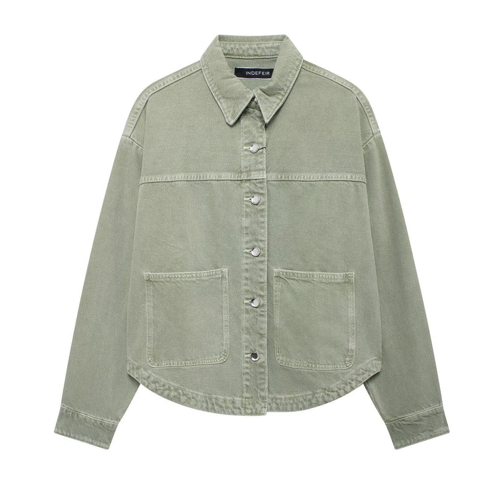 PALMA™ - Casual Oversized Long-Sleeve Jacket - MABEL LONDON