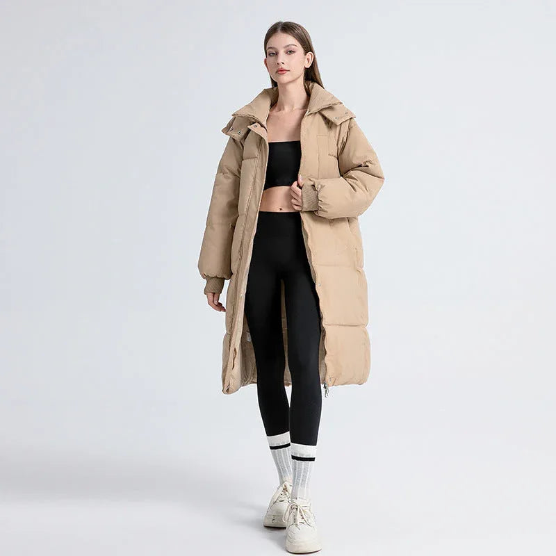 GIGATY™ - Classic Hooded Long Puffer Coat - MABEL LONDON