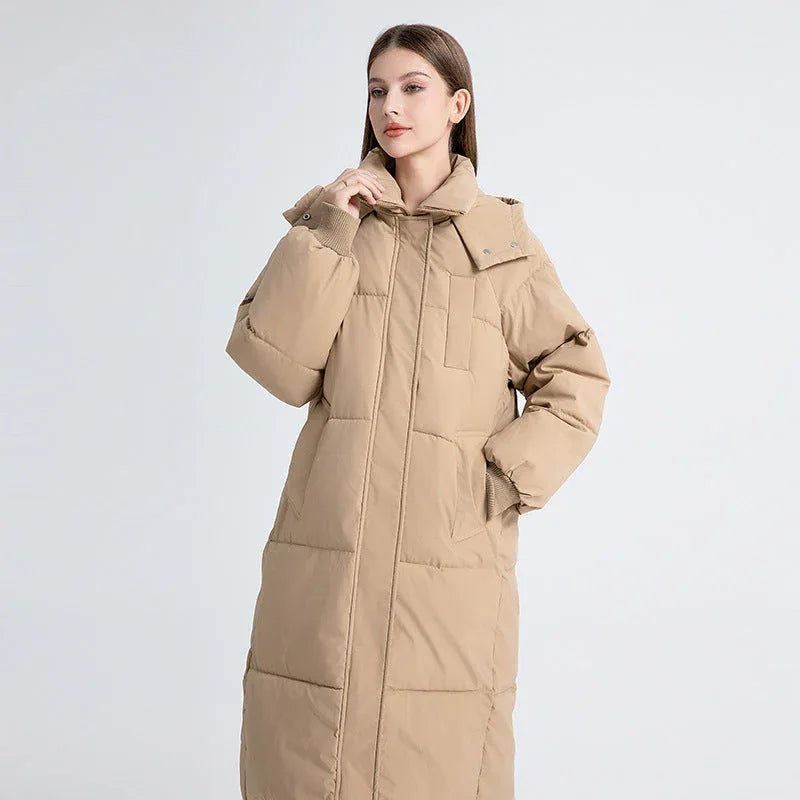 GIGATY™ - Classic Hooded Long Puffer Coat - MABEL LONDON