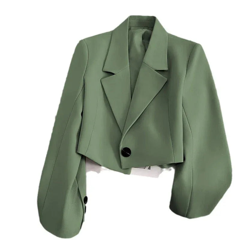 CORALIE™ - Sophisticated Cropped Blazer - MABEL LONDON