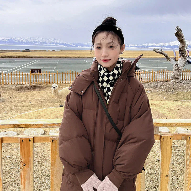 GIGATY™ - Classic Hooded Long Puffer Coat - MABEL LONDON