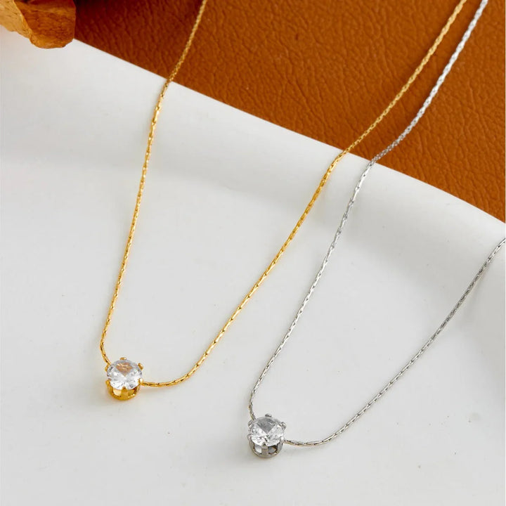 JOANNE™ – Minimalist Classic Charm Necklace - MABEL LONDON