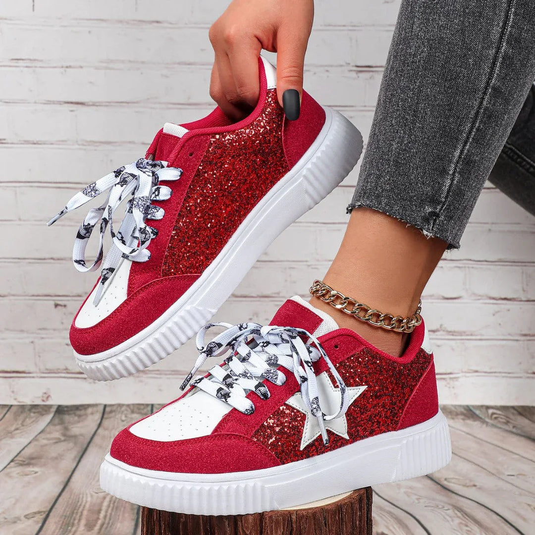 HAKO™ - Classy Lace-Up Low Top Running Sneakers - MABEL LONDON