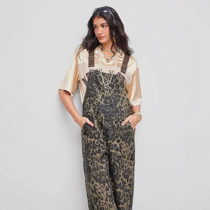 BLANCA™ – Retro Statement Wide-Leg Leopard Jumpsuit - MABEL LONDON