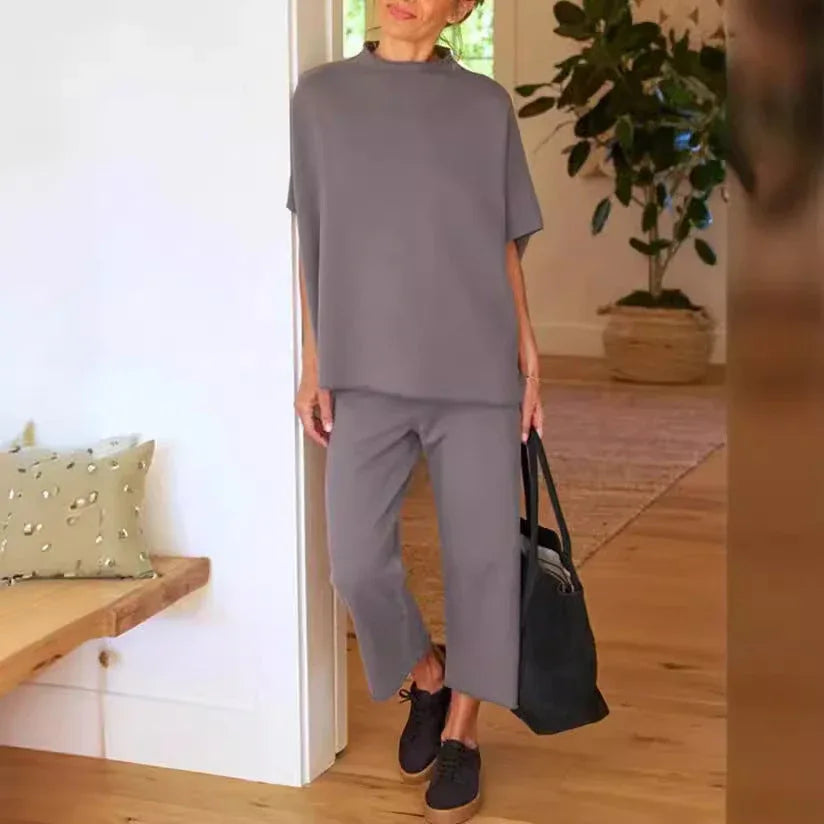 MARIELLA™ – Relaxed Two-Piece Lounge Set - MABEL LONDON