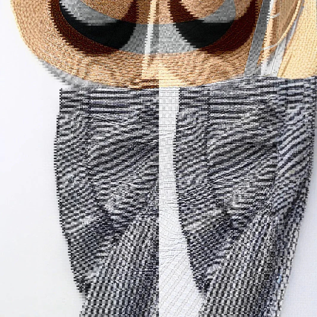 KRISTEL™ – Vintage Flowy Checkered Puff Sleeve Blouse - MABEL LONDON