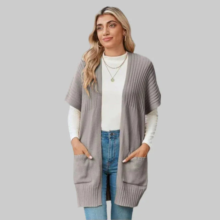 BREE™ - Lightweight Open-Front Knit Cardigan - MABEL LONDON