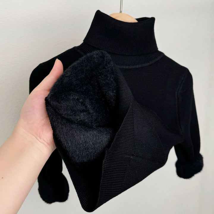 LUMI™ - Fleece-Lined Knit Sweater - MABEL LONDON