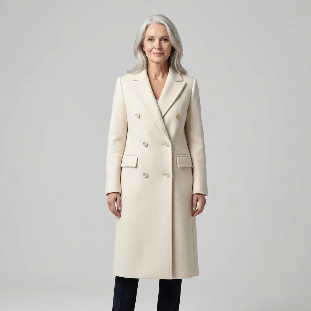Jolie - Timeless Longline Coat - MABEL LONDON