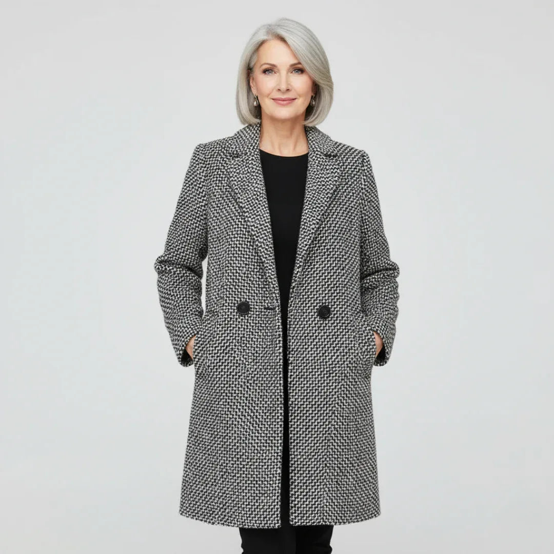 Madelyn - Comfortable Long Coat - MABEL LONDON