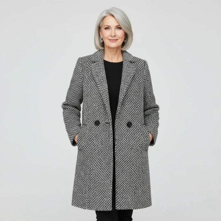 Madelyn - Comfortable Long Coat - MABEL LONDON