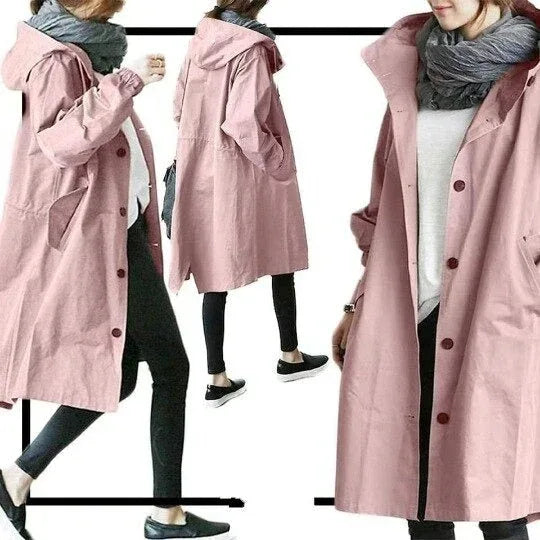 EVA™ | Tailored Fashion Trench Coat - MABEL LONDON