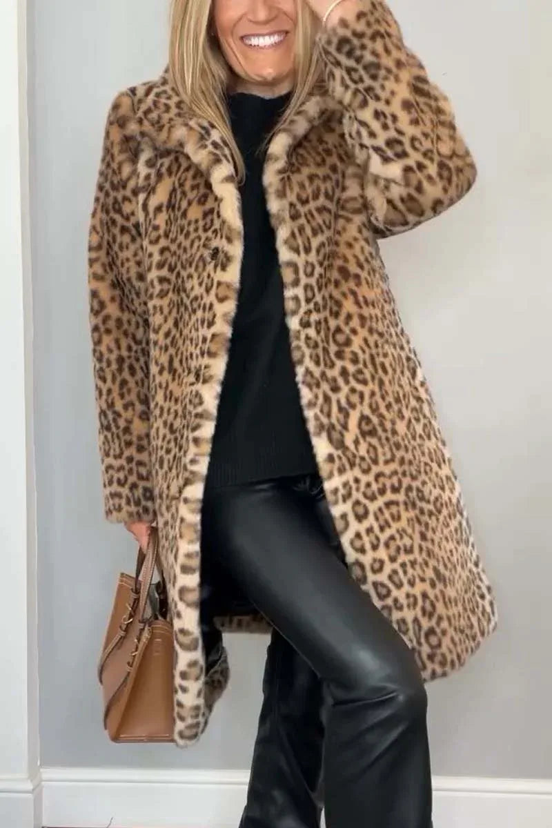 ROSA™ | Leopard Winter Coat - MABEL LONDON