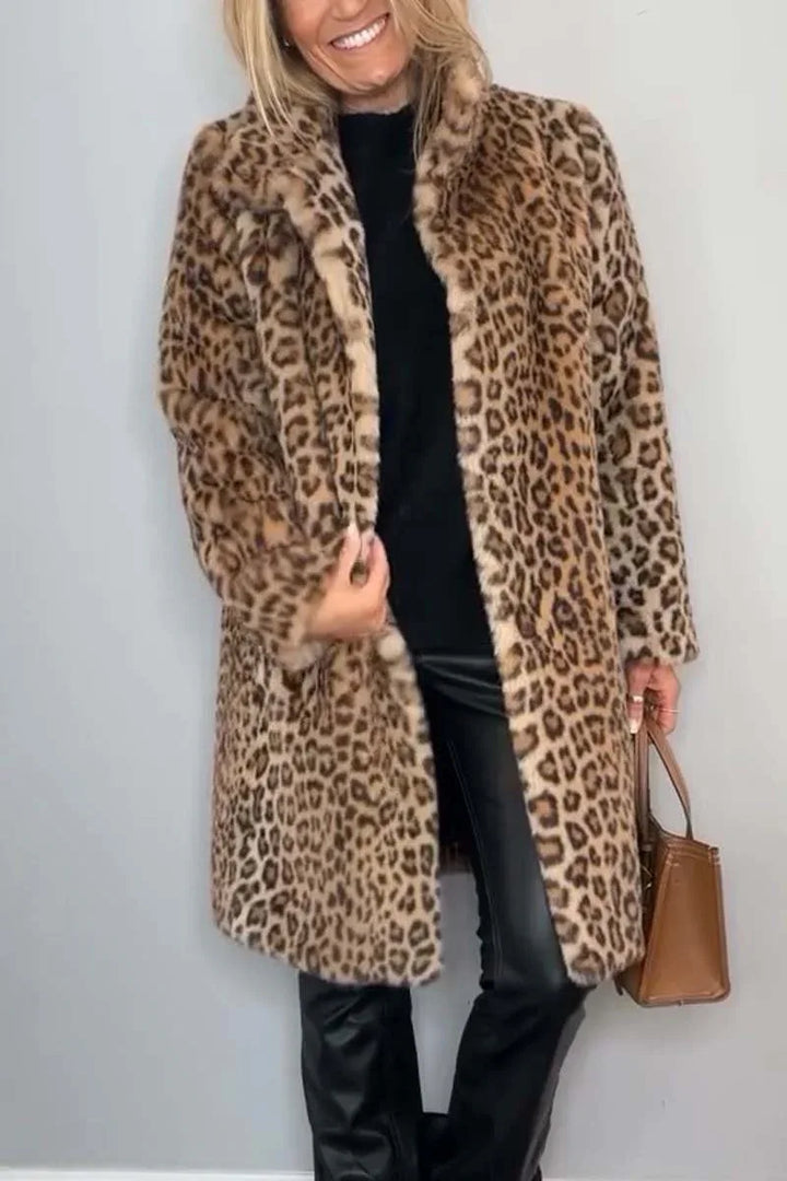 ROSA™ | Leopard Winter Coat - MABEL LONDON