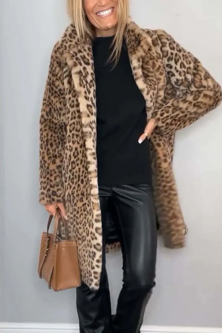 ROSA™ | Leopard Winter Coat - MABEL LONDON