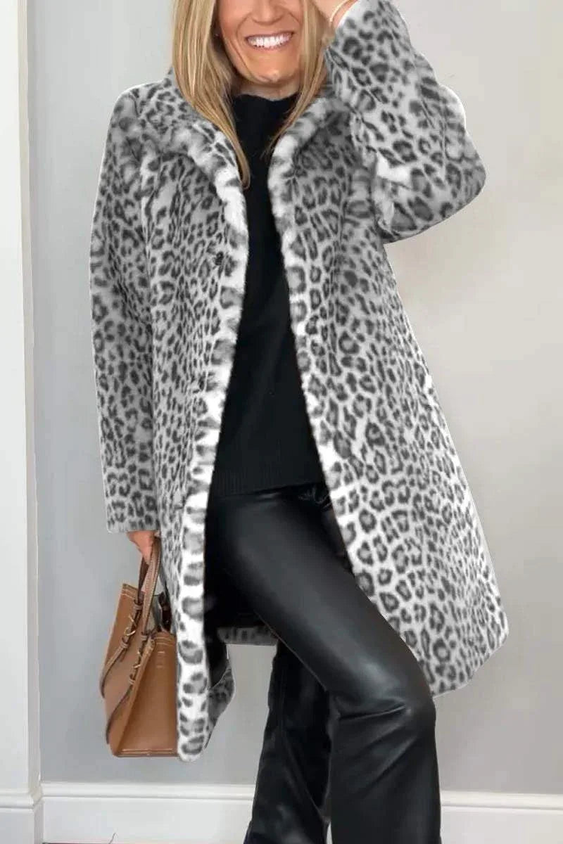 ROSA™ | Leopard Winter Coat - MABEL LONDON